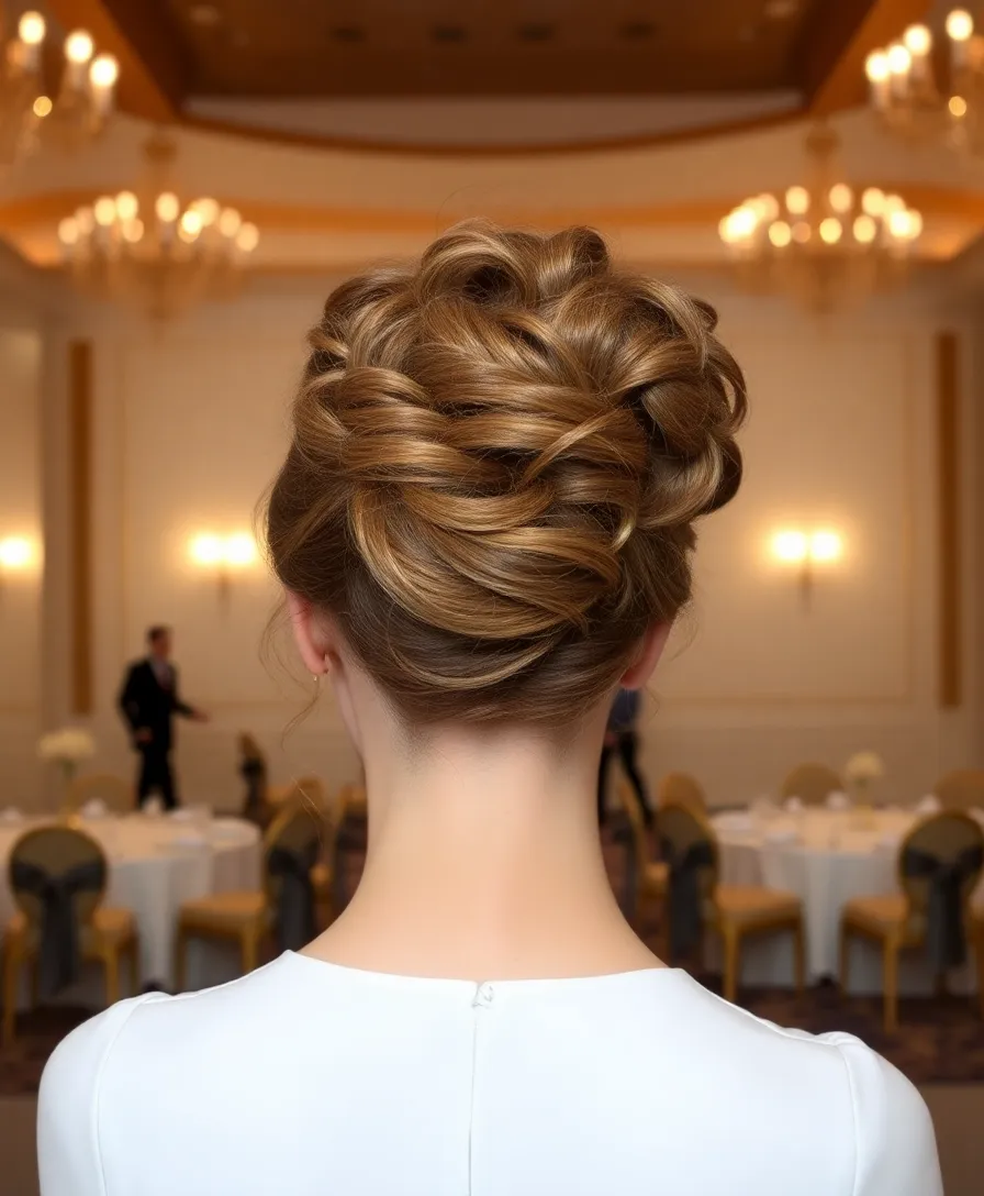 21 Fun Spring Hairstyles That Are Super Easy to Recreate (Wait Until You See #3!) - 20. Curly Updo