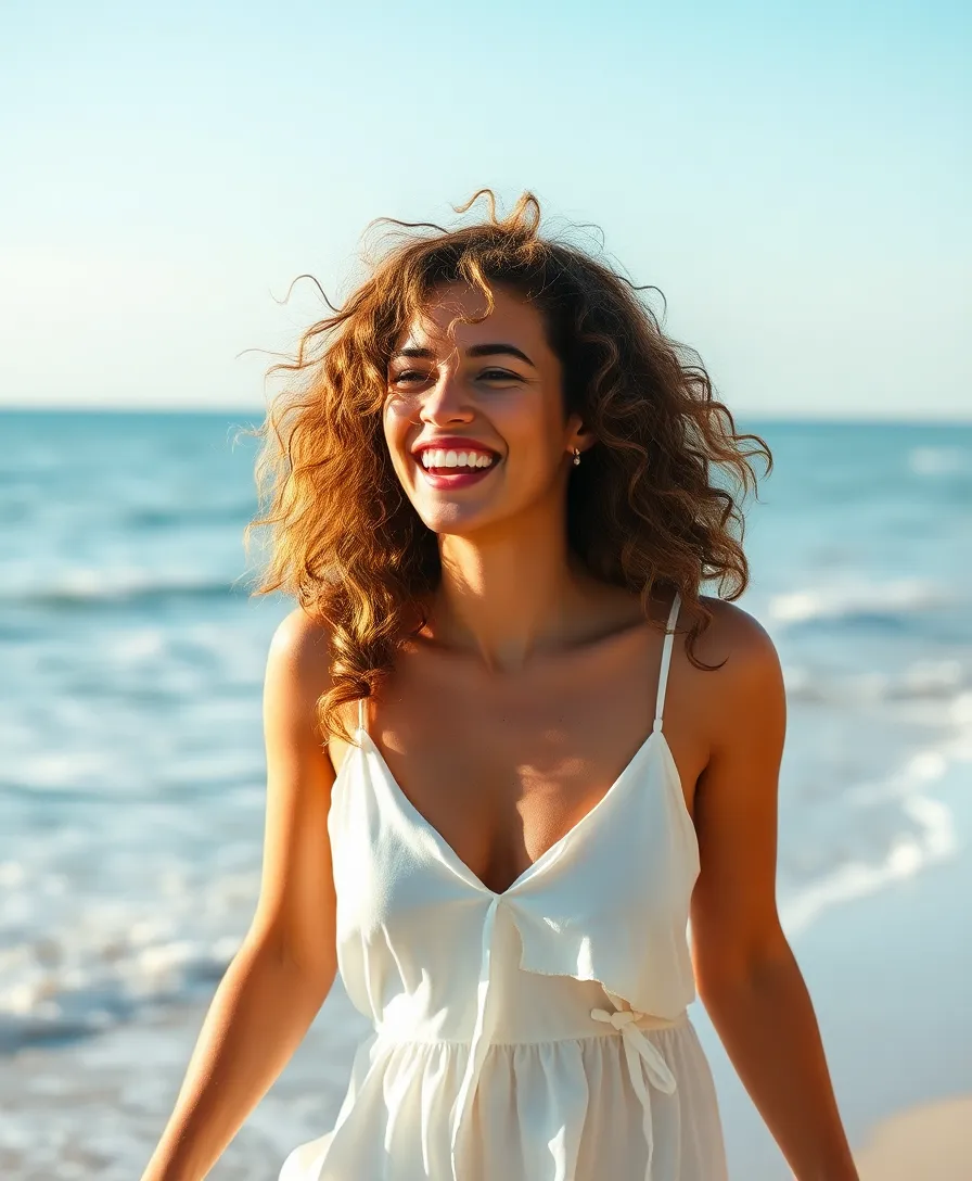 21 Short Curly Hairstyles You'll Be Obsessed With - 20. Curly Beach Waves