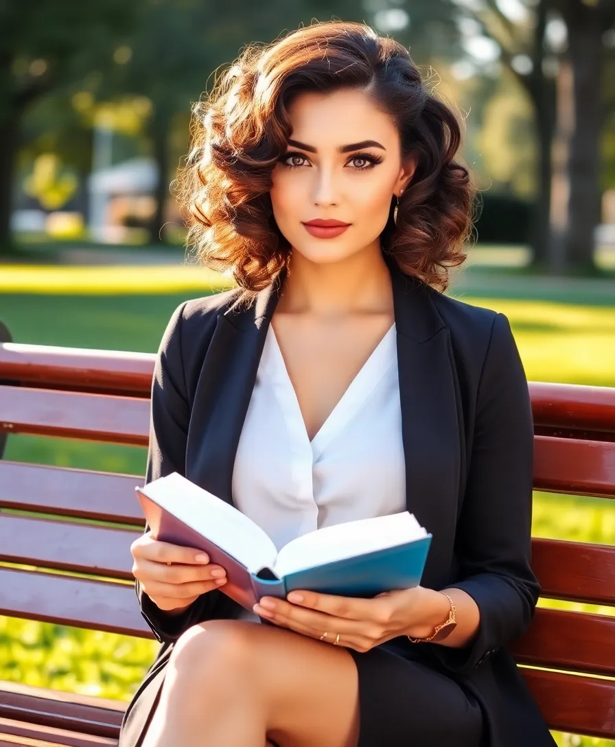21 Short Curly Hairstyles You'll Be Obsessed With - 15. Curly Side Part