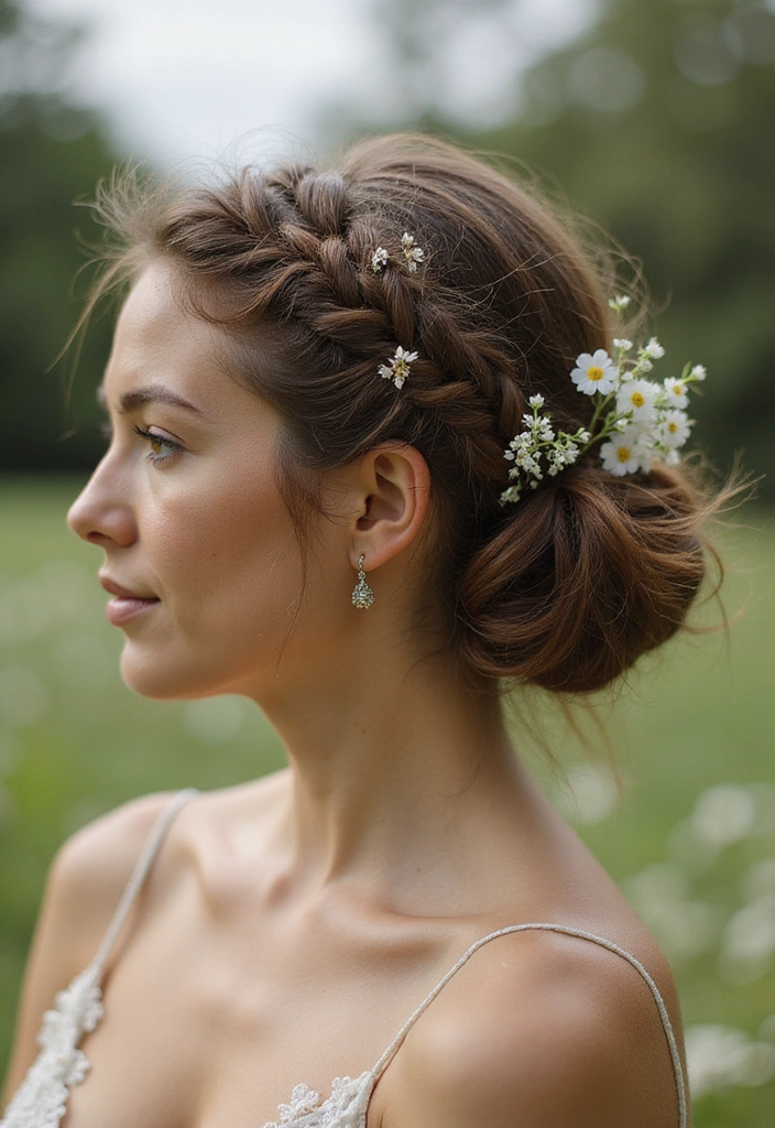 20 Celeb-Inspired Square Face Hairstyles You Can Rock Too (Wait Until You See #10!) - 11. Braided Updo