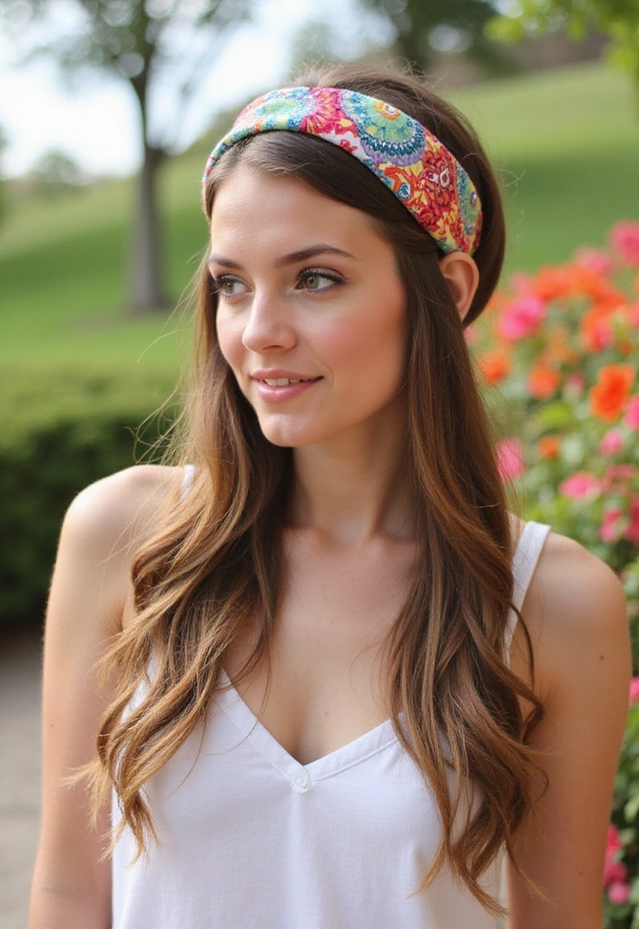 21 Chic Half Up Half Down Hairstyles Perfect for Any Occasion (Wait Until You See #12!) - 17. Half Up Half Down with a Headband