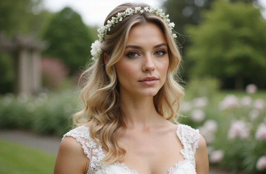 20 Dreamy Wedding Hairstyles: Half Up Half Down Looks You’ll Love Forever