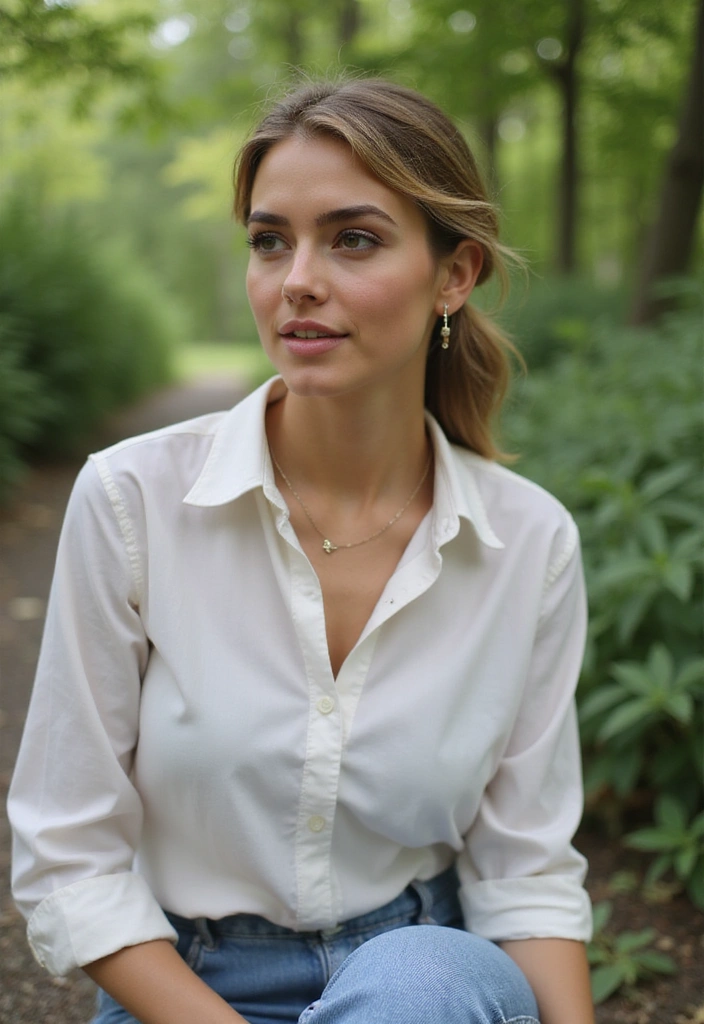 18 Cute and Simple Casual Hairstyles That Will Transform Your Look Instantly! - 14. Simple Twist Back