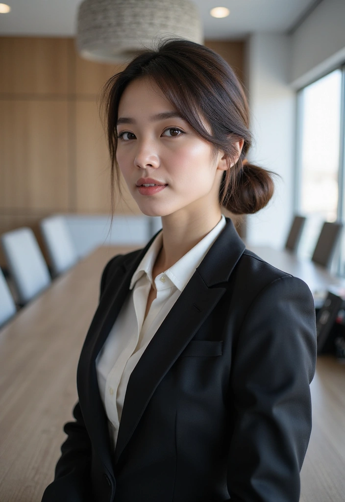 21 Business Casual Hairstyles You Need to Try (Number 7 Will Change Your Work Game!) - 8. Low Chignon