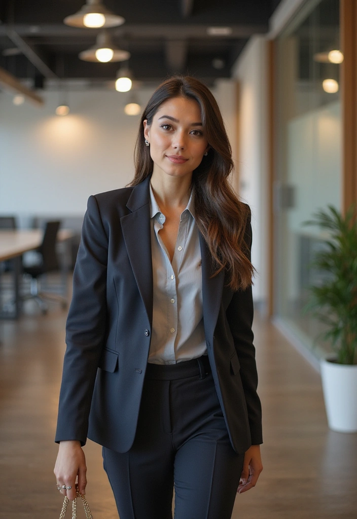 21 Business Casual Hairstyles You Need to Try (Number 7 Will Change Your Work Game!) - 20. Sleek Side Part