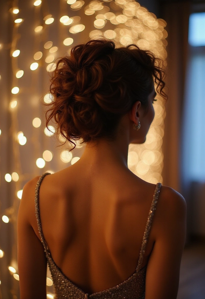 21 Business Casual Hairstyles You Need to Try (Number 7 Will Change Your Work Game!) - 18. Curly Updo