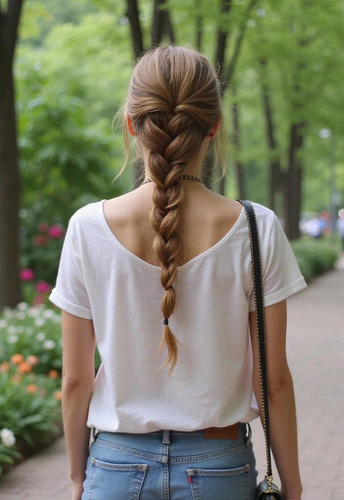21 Business Casual Hairstyles You Need to Try (Number 7 Will Change Your Work Game!) - 13. Loose Fishtail Braid
