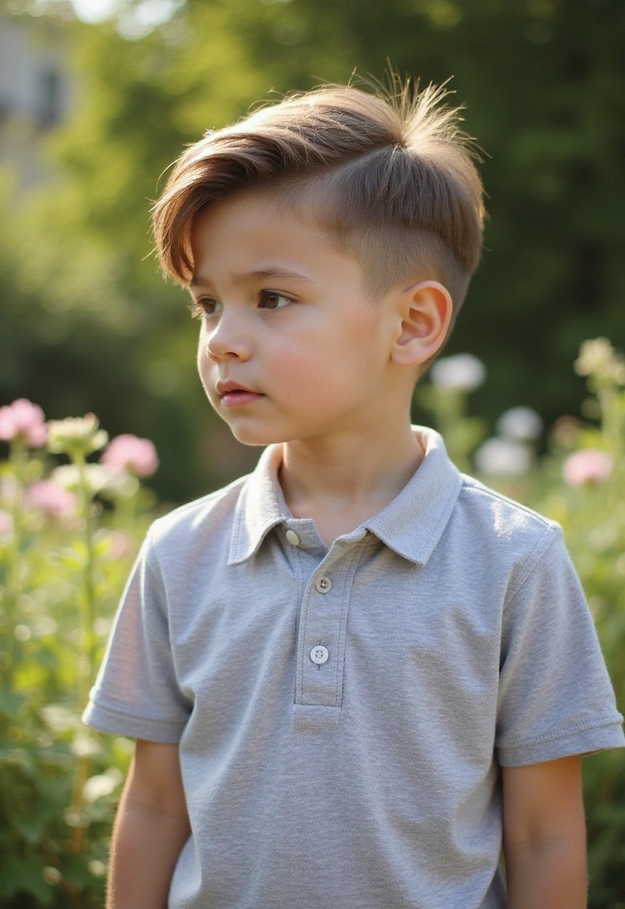 20 Trendy Boy Hairstyles That Will Make Him the Coolest Kid on the Block (You Won't Believe #5!) - 3. The Side Part