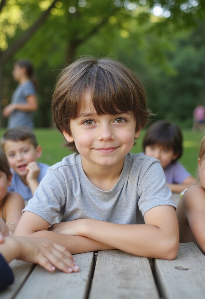 20 Trendy Boy Hairstyles That Will Make Him the Coolest Kid on the Block (You Won't Believe #5!) - 12. The Side Swept Bangs