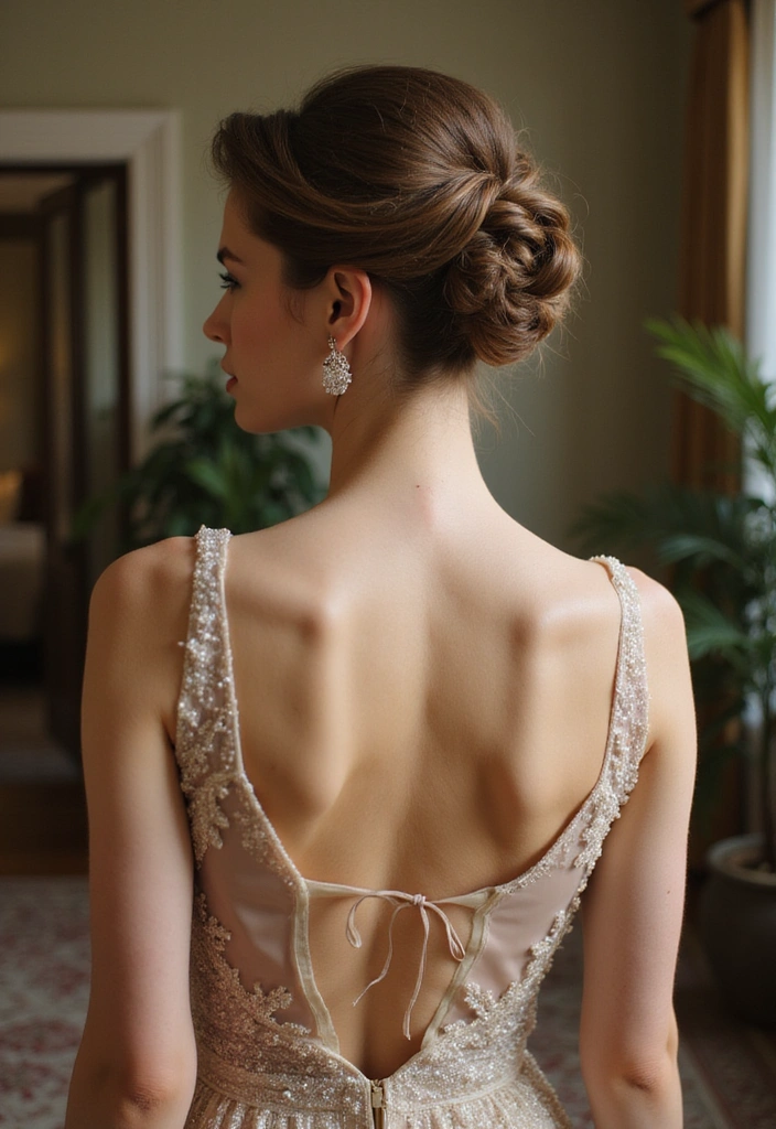 15 Chic Simple Hairstyles That Will Keep You Looking Fabulous All Day! - 10. Simple Twisted Updo