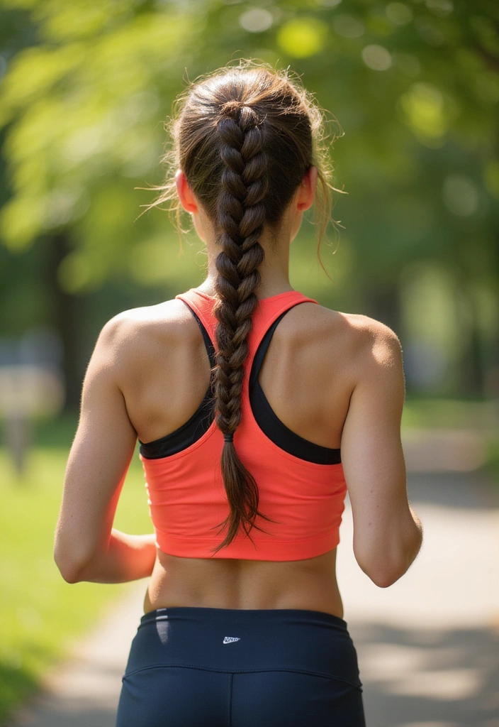 21 Versatile Athletic Hairstyles for Running That Will Turn Heads! - 4. Fishtail Braid