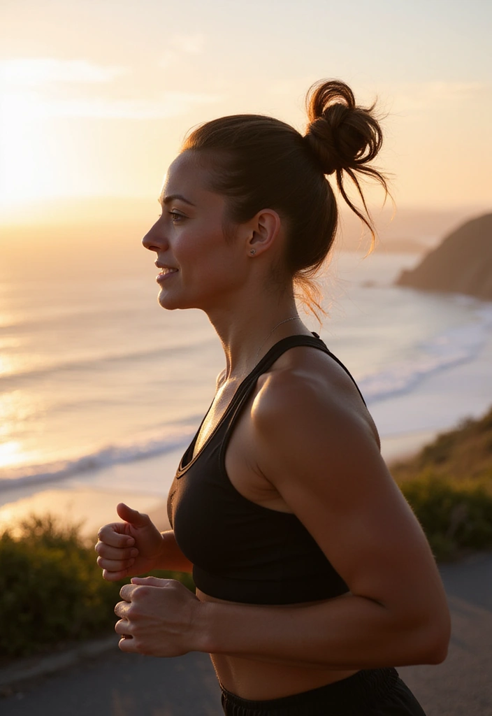 21 Versatile Athletic Hairstyles for Running That Will Turn Heads! - 9. Twisted Updo
