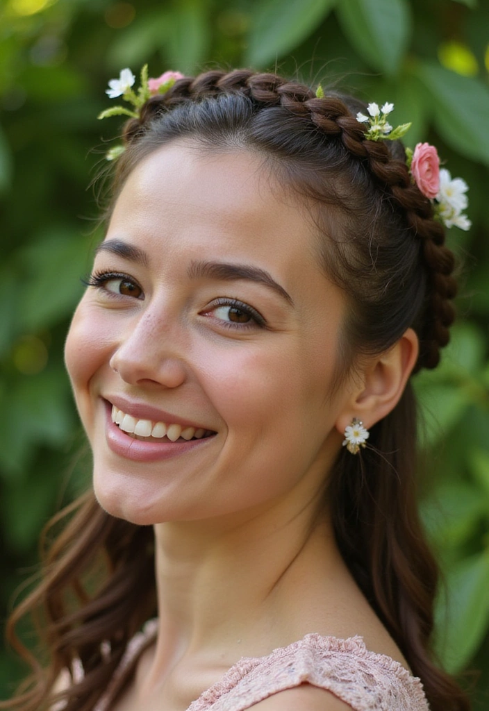 21 Versatile Athletic Hairstyles for Running That Will Turn Heads! - 2. Braided Crown