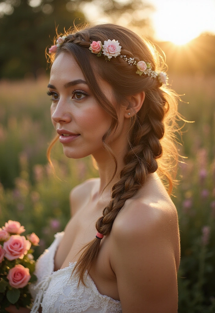21 Easy Hairstyles That Will Transform Your Look in Minutes! - 6. Elegant Braided Crown