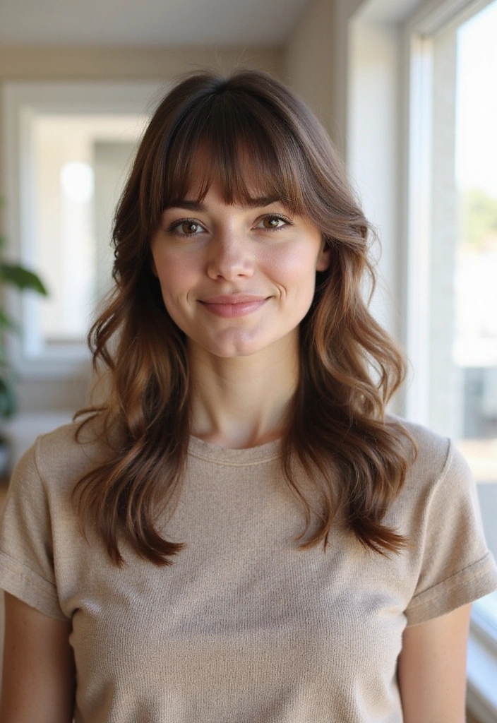 21 Easy Hairstyles That Will Transform Your Look in Minutes! - 11. Soft Fringe Bangs