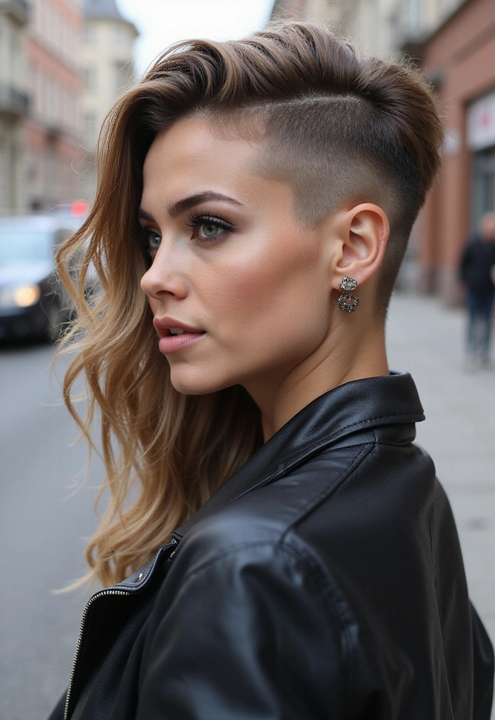 21 Easy Hairstyles for Short Hair That Will Transform Your Look Instantly! - 10. The Chic Undercut