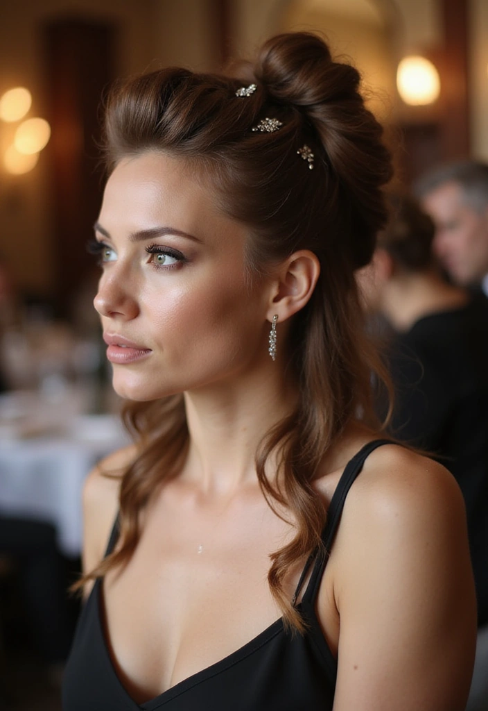 21 Easy Hairstyles for Short Hair That Will Transform Your Look Instantly! - 14. The Elegant Twist