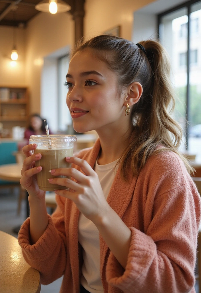 21 Easy Hairstyles for School That Will Save You Time (And Look Fabulous!) - 7. Ponytail with a Twist