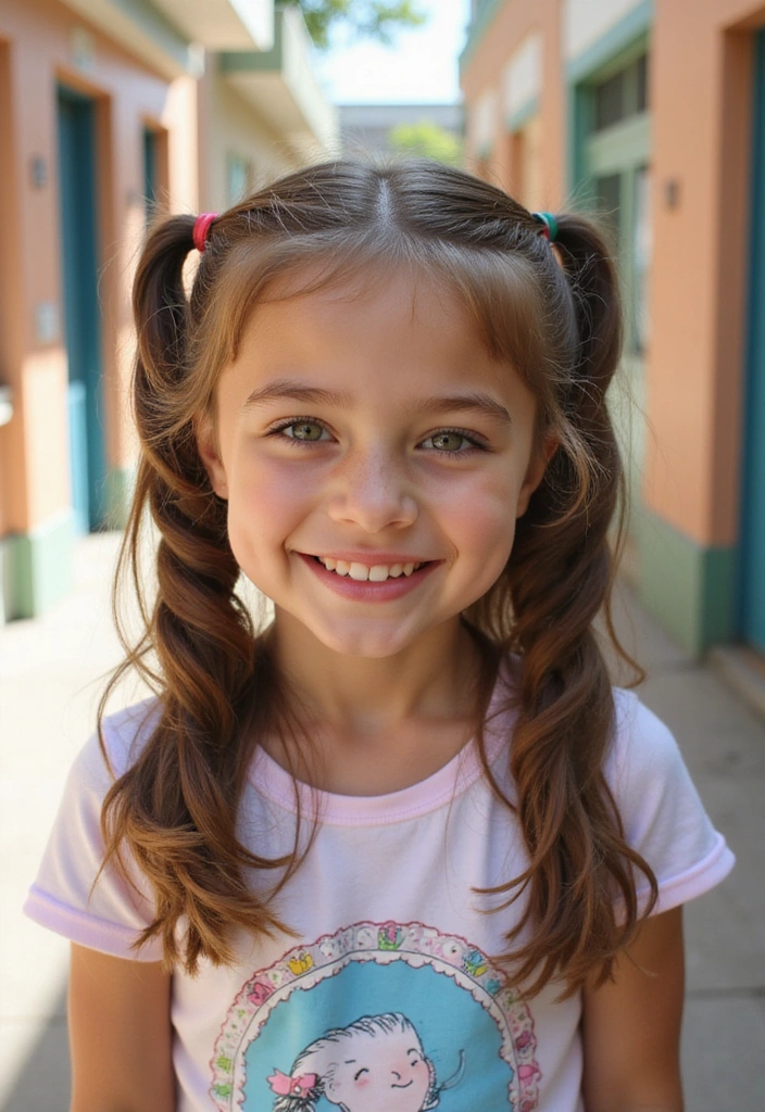 21 Easy Hairstyles for School That Will Save You Time (And Look Fabulous!) - 6. Twisted Half-Up