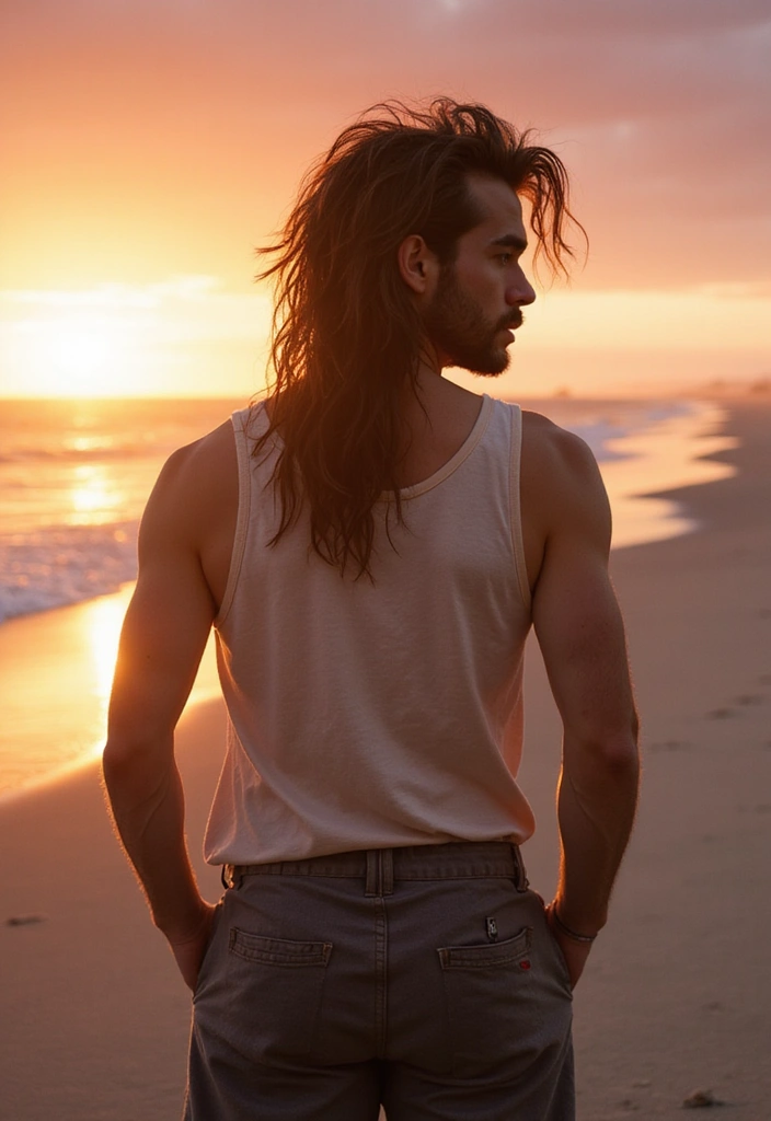 21 Mullet Hairstyles for Men That Prove Retro is the New Cool (You Won't Believe #12!) - 7. The Long Mullet: Retro Revival