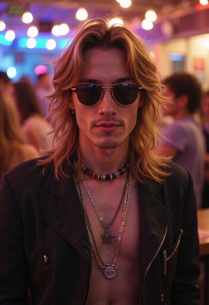 21 Mullet Hairstyles for Men That Prove Retro is the New Cool (You Won't Believe #12!) - 17. The Faux Mullet: Experiment with Style