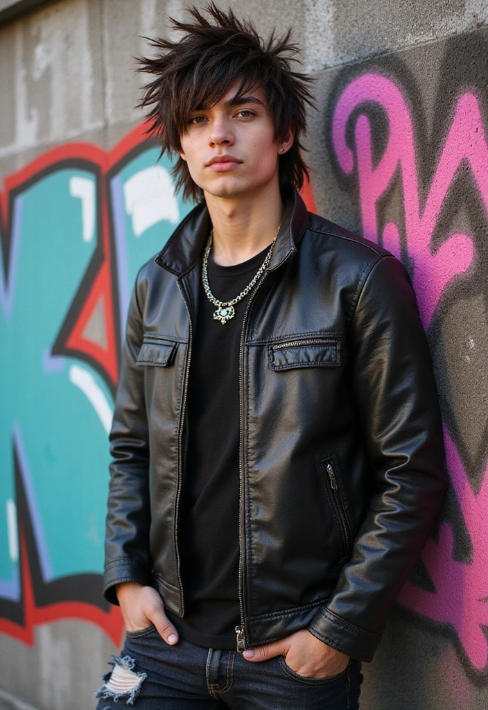 21 Mullet Hairstyles for Men That Prove Retro is the New Cool (You Won't Believe #12!) - 6. The Textured Mullet: Edgy and Bold
