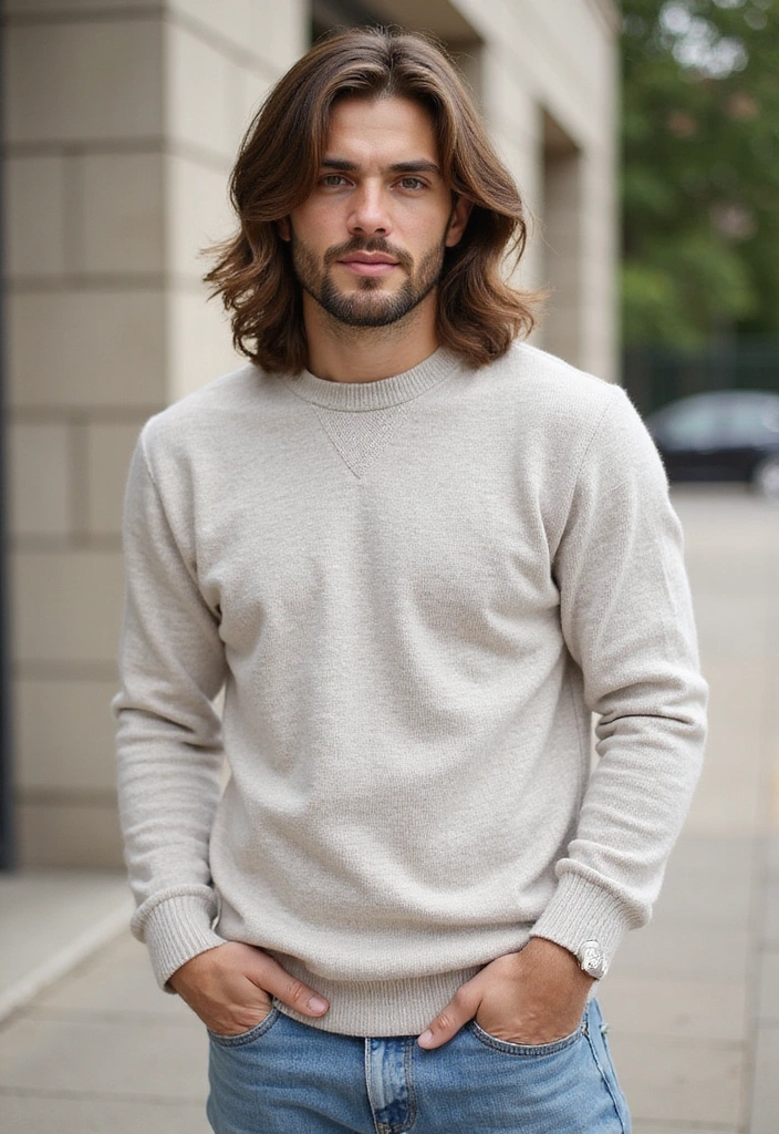 21 Mullet Hairstyles for Men That Prove Retro is the New Cool (You Won't Believe #12!) - 10. The Layered Mullet: Volume and Texture