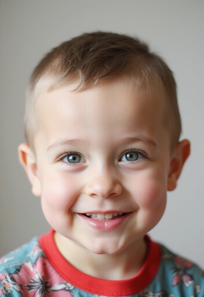 21 Stylish Baby Boy Hairstyles That Are Super Quick to Do! - 1. Classic Crew Cut