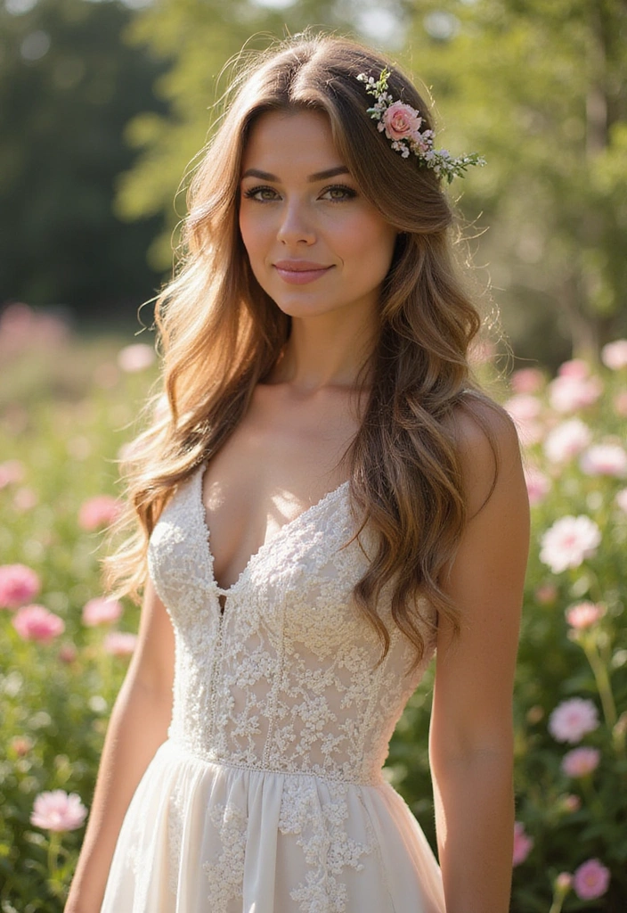 21 Wedding Hairstyles for Long Hair That Will Leave You Breathless! - 1. Romantic Loose Waves
