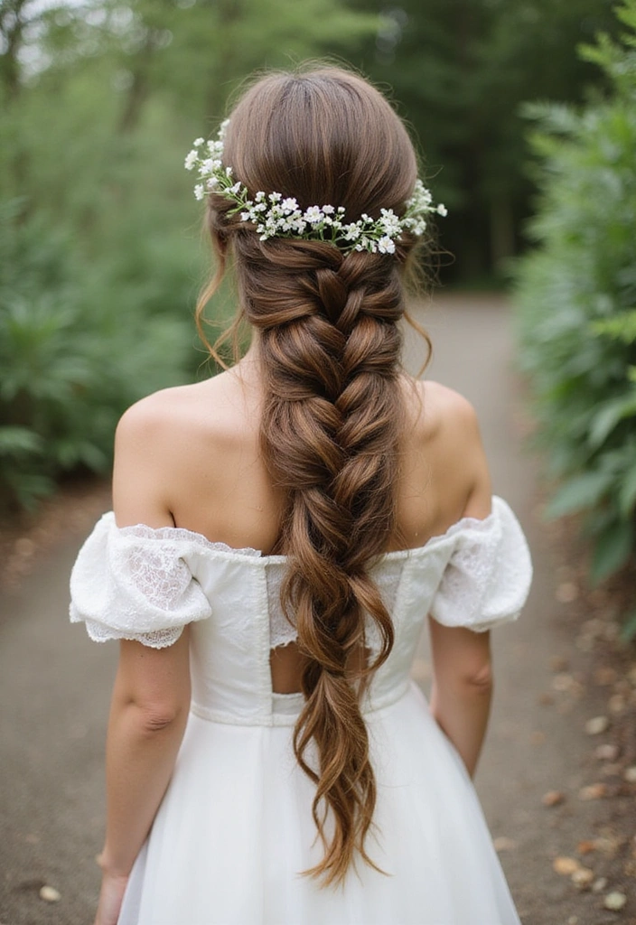 21 Wedding Hairstyles for Long Hair That Will Leave You Breathless! - 16. Fishtail Braid