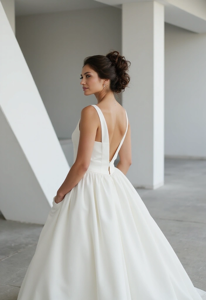 21 Stunning Wedding Hairstyles That Will Leave Everyone Breathless (You Won't Believe #9!) - 11. Geometric Updo