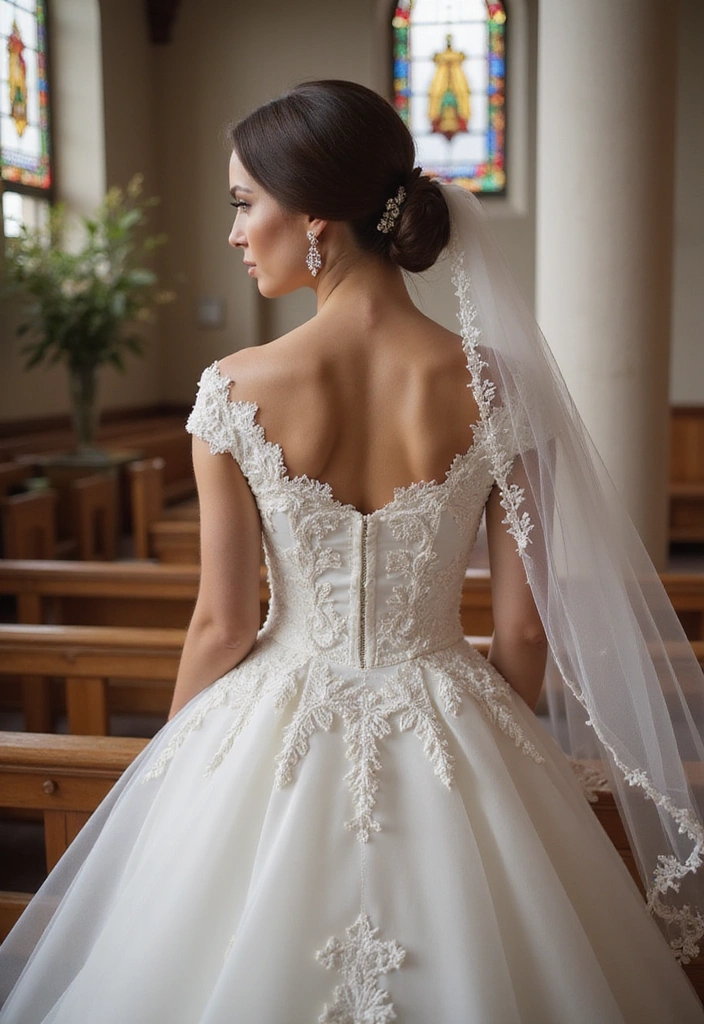 21 Stunning Wedding Hairstyles That Will Leave Everyone Breathless (You Won't Believe #9!) - 18. Sleek Low Bun with Veil