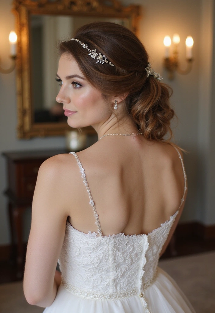 21 Stunning Wedding Hairstyles That Will Leave Everyone Breathless (You Won't Believe #9!) - 14. Elegant Twist and Pin