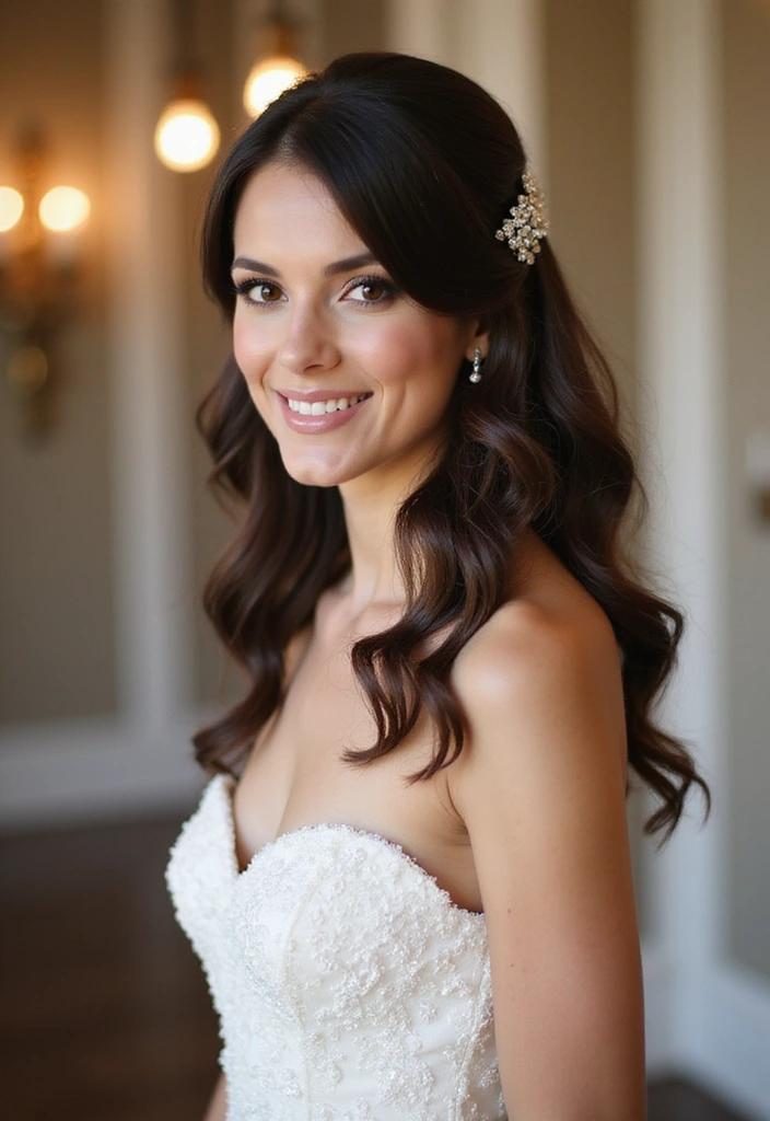 21 Stunning Wedding Hairstyles That Will Leave Everyone Breathless (You Won't Believe #9!) - 17. Simple Loose Waves