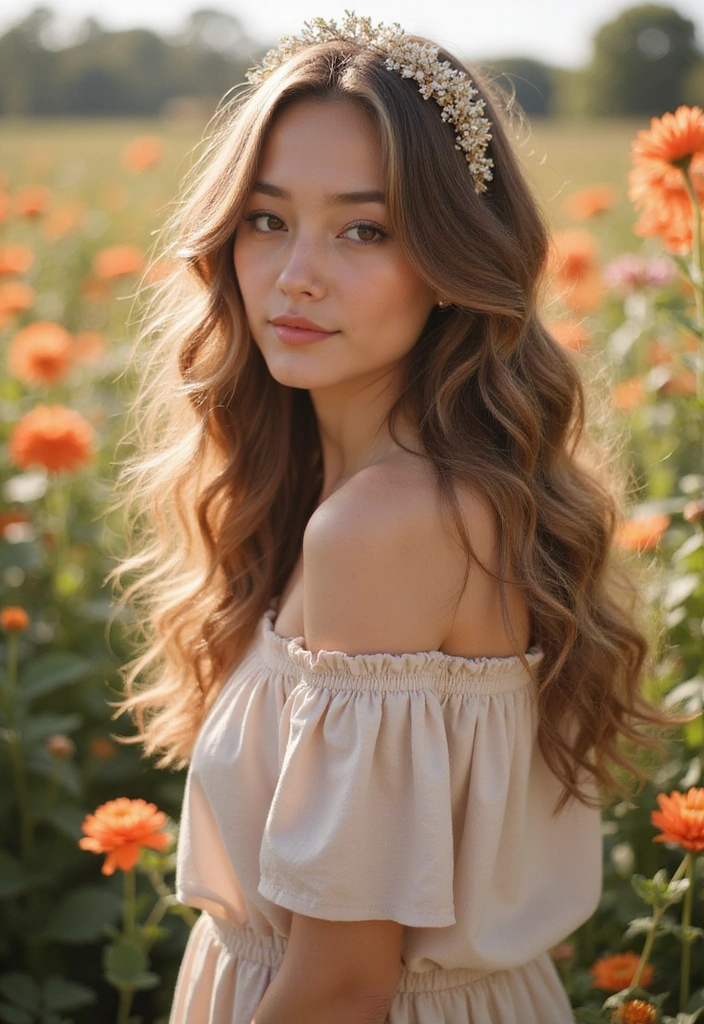 21 Casual Hairstyles for Medium Hair That Will Transform Your Look in Minutes! - 12. Soft Curly Headband Style