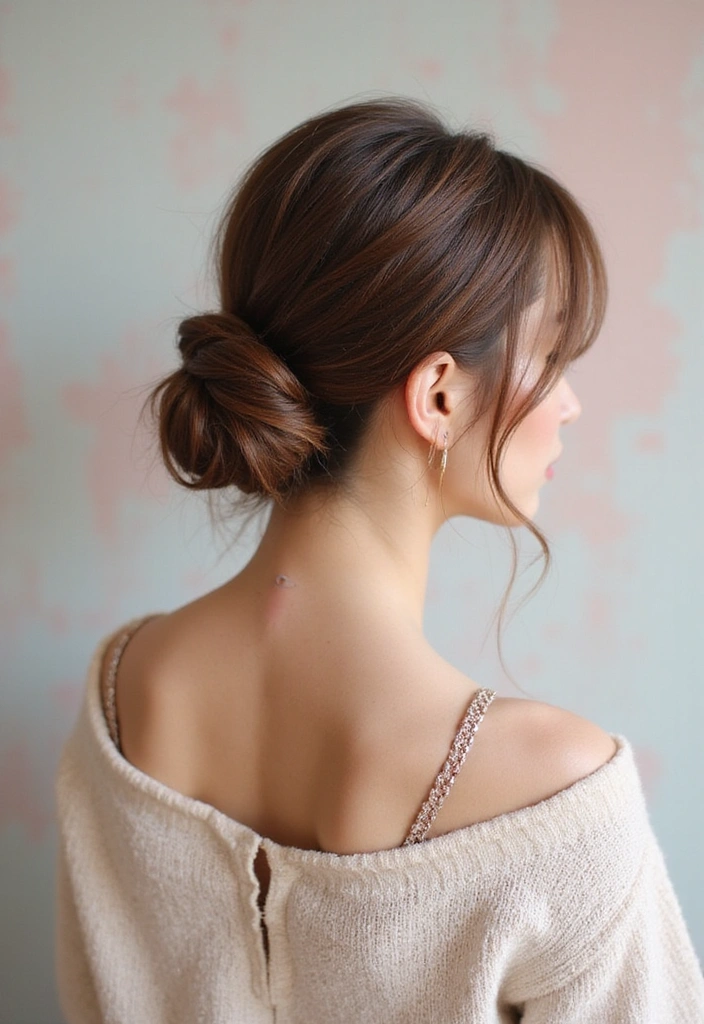 21 Casual Hairstyles for Long Hair That'll Turn Heads (You Won't Believe #11!) - 6. Low Knotted Bun