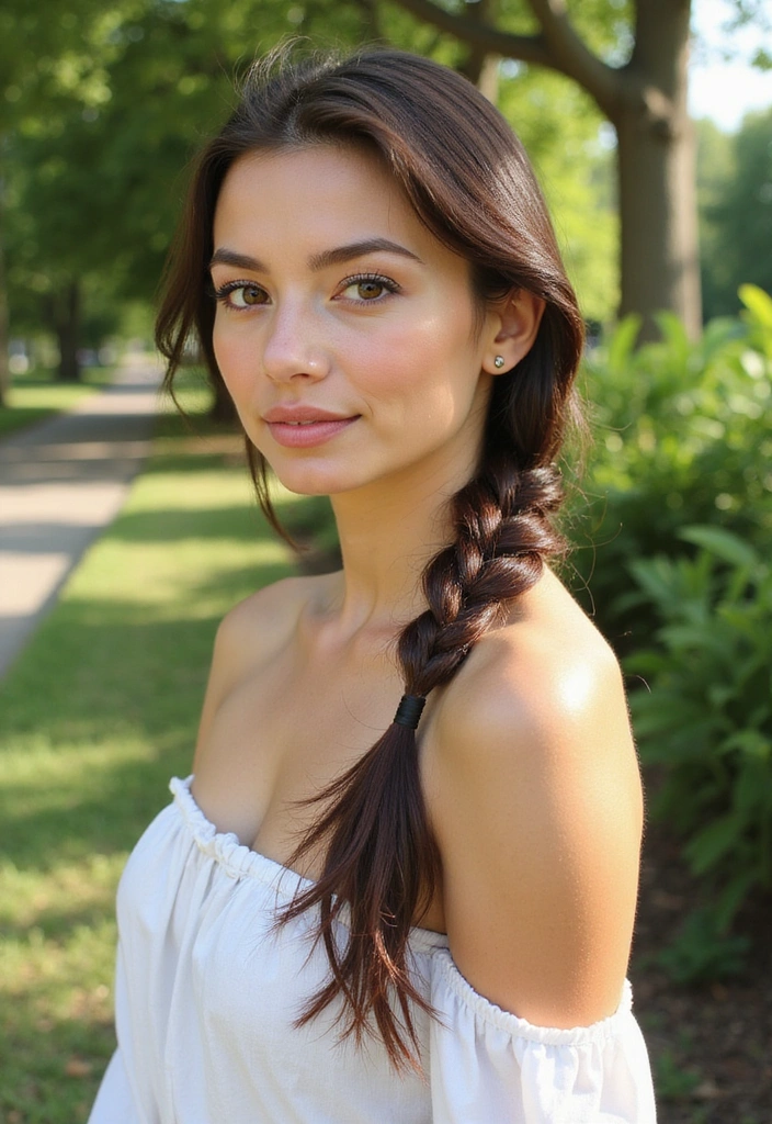 21 Casual Hairstyles for Long Hair That'll Turn Heads (You Won't Believe #11!) - 8. Twisted Side Braid