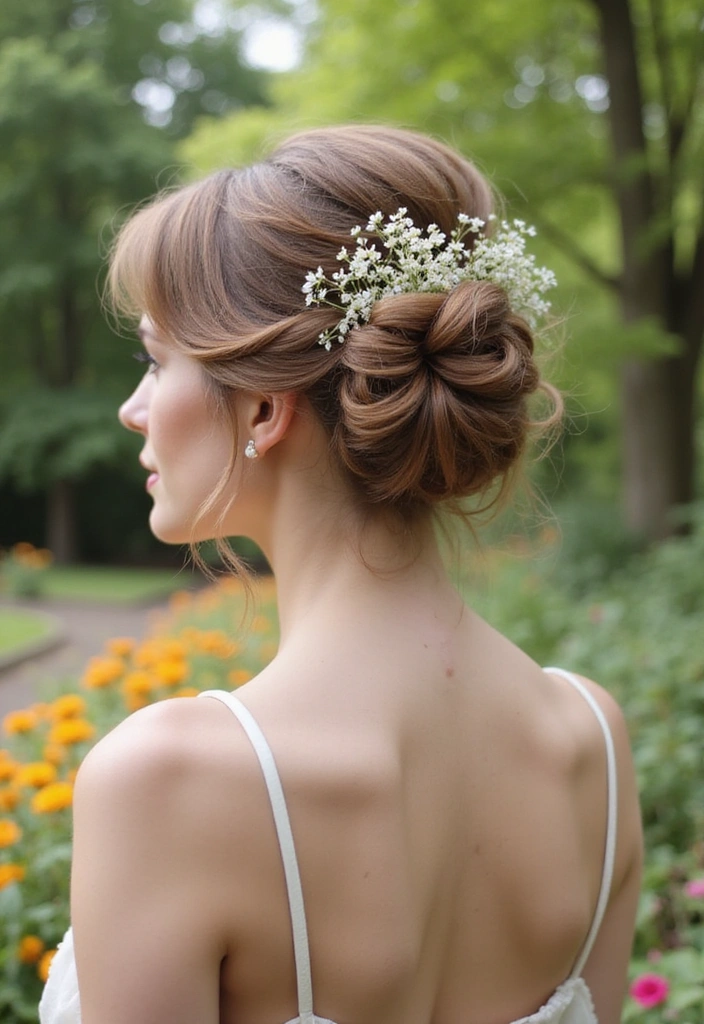 21 Casual Hairstyles for Long Hair That'll Turn Heads (You Won't Believe #11!) - 18. Soft Romantic Updo