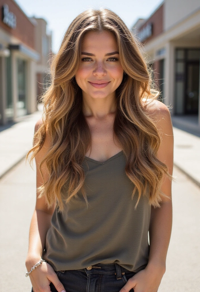 21 Casual Hairstyles for Long Hair That'll Turn Heads (You Won't Believe #11!) - 17. Flirty Layered Waves