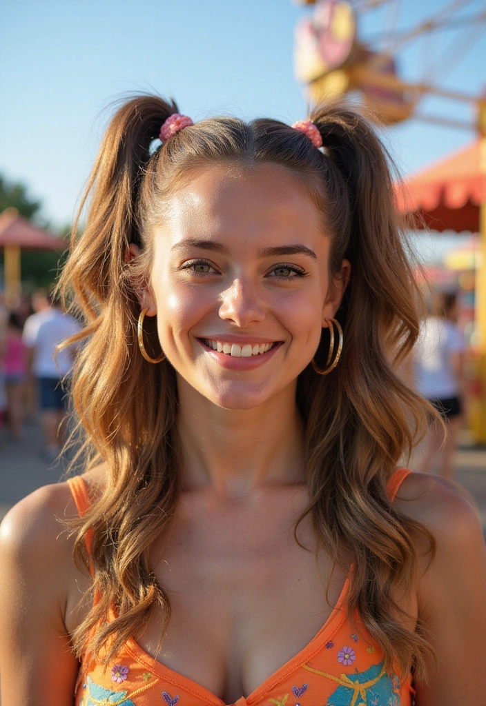 21 Casual Hairstyles for Long Hair That'll Turn Heads (You Won't Believe #11!) - 21. Playful Pigtails