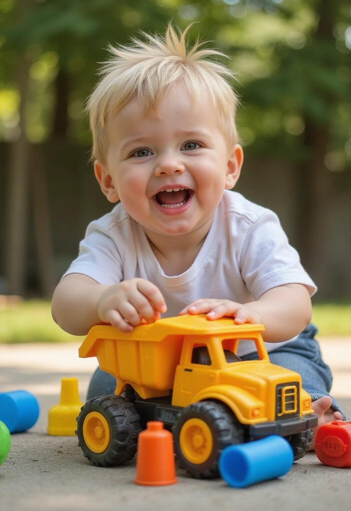 21 Stylish Baby Boy Hairstyles That Are Super Quick to Do! - 7. Short and Spiky