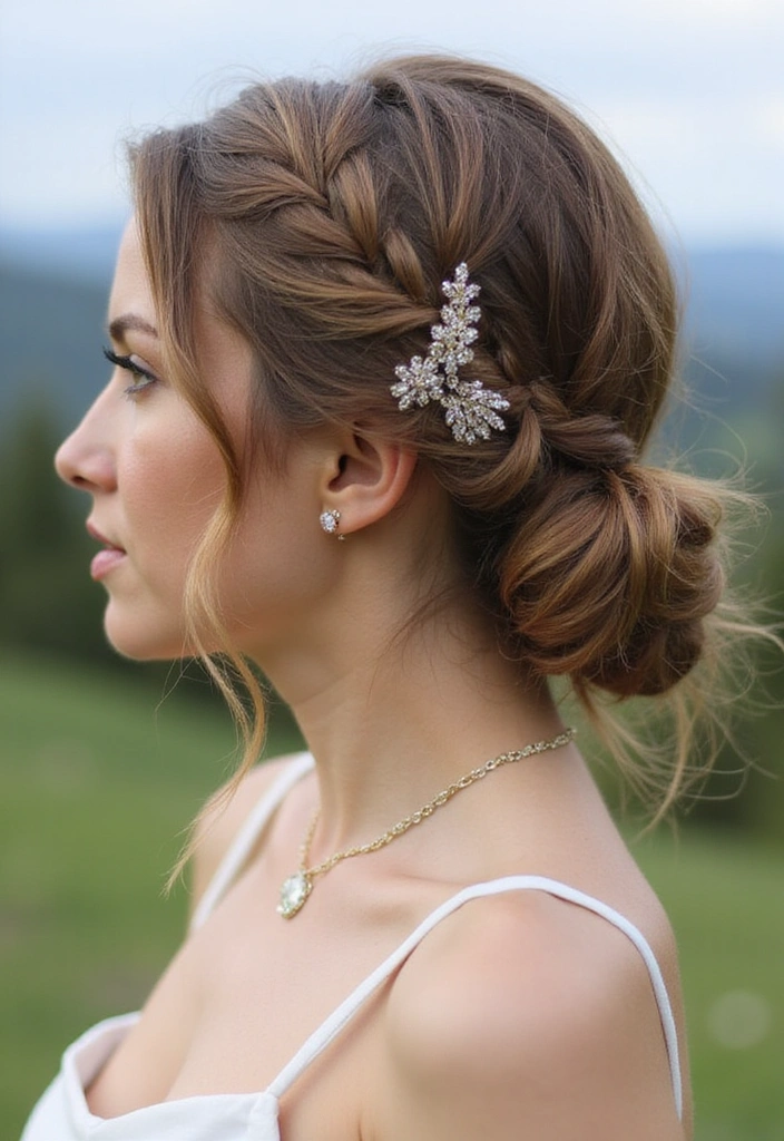 22 Elegant Oval Face Hairstyles That'll Make You Feel Like Royalty! - 14. Elegant Side Braid