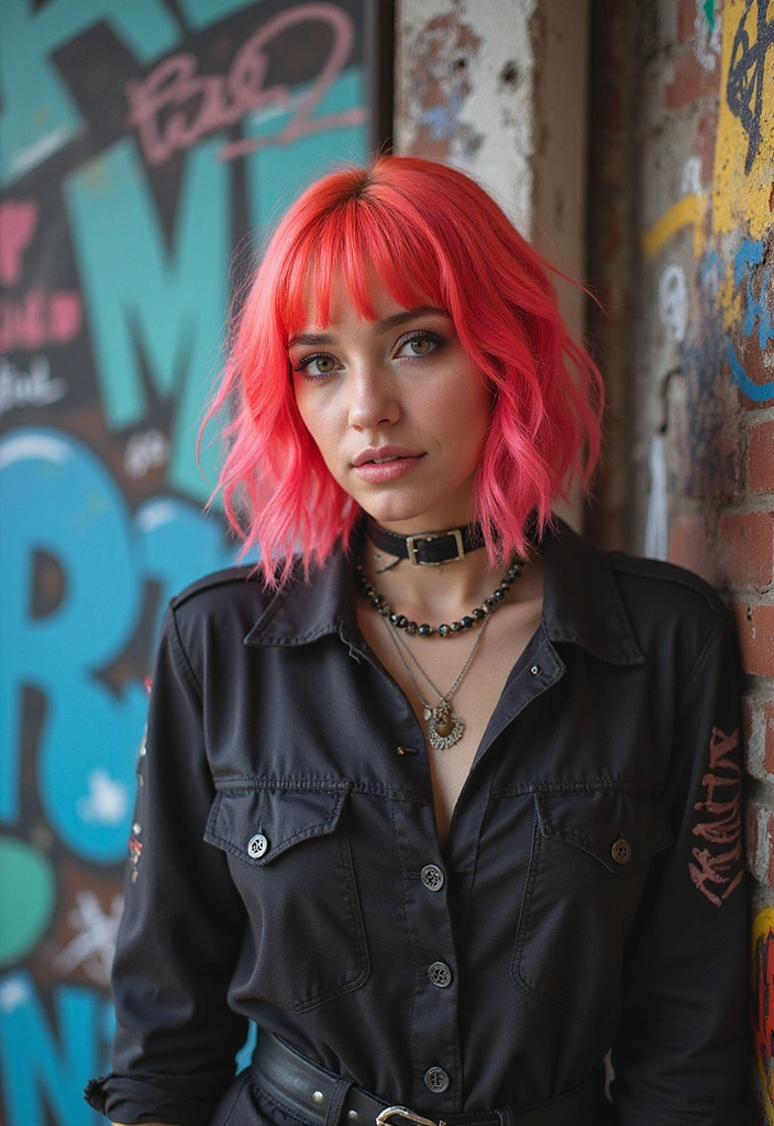 21 Long Bob Haircut Ideas That Will Change Your Look Forever (You Won't Believe #9!) - 13. Punk-Inspired Lob
