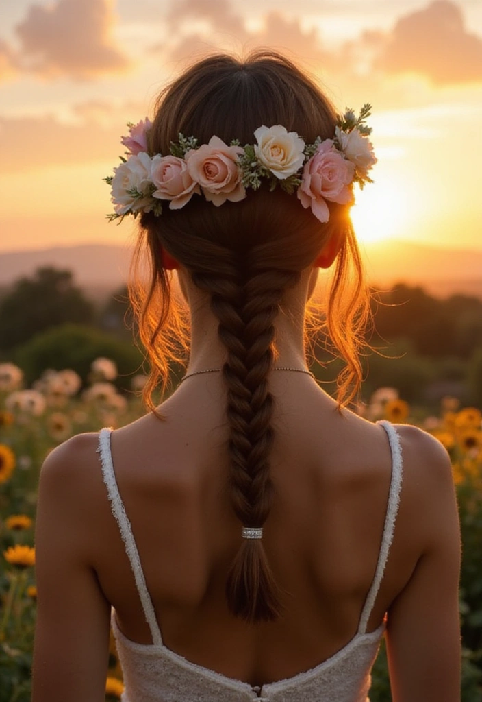21 Cute Curly Haircut Ideas You’ll Want to Try Right Now! - 15. The Braided Crown