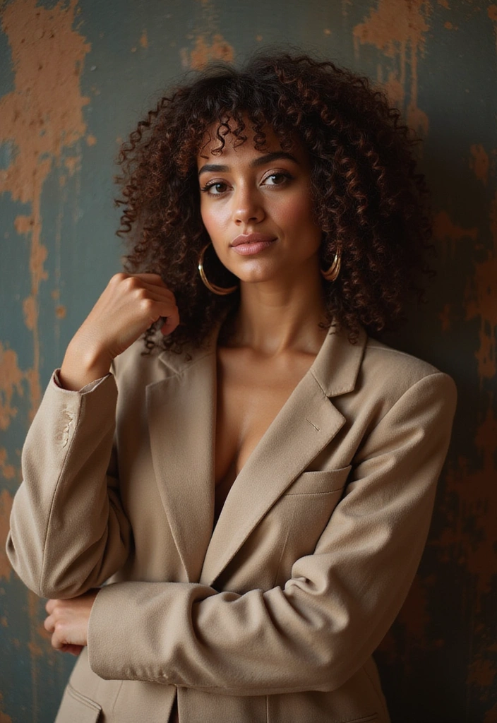 21 Cute Curly Haircut Ideas You’ll Want to Try Right Now! - 21. The Curly V-Cut