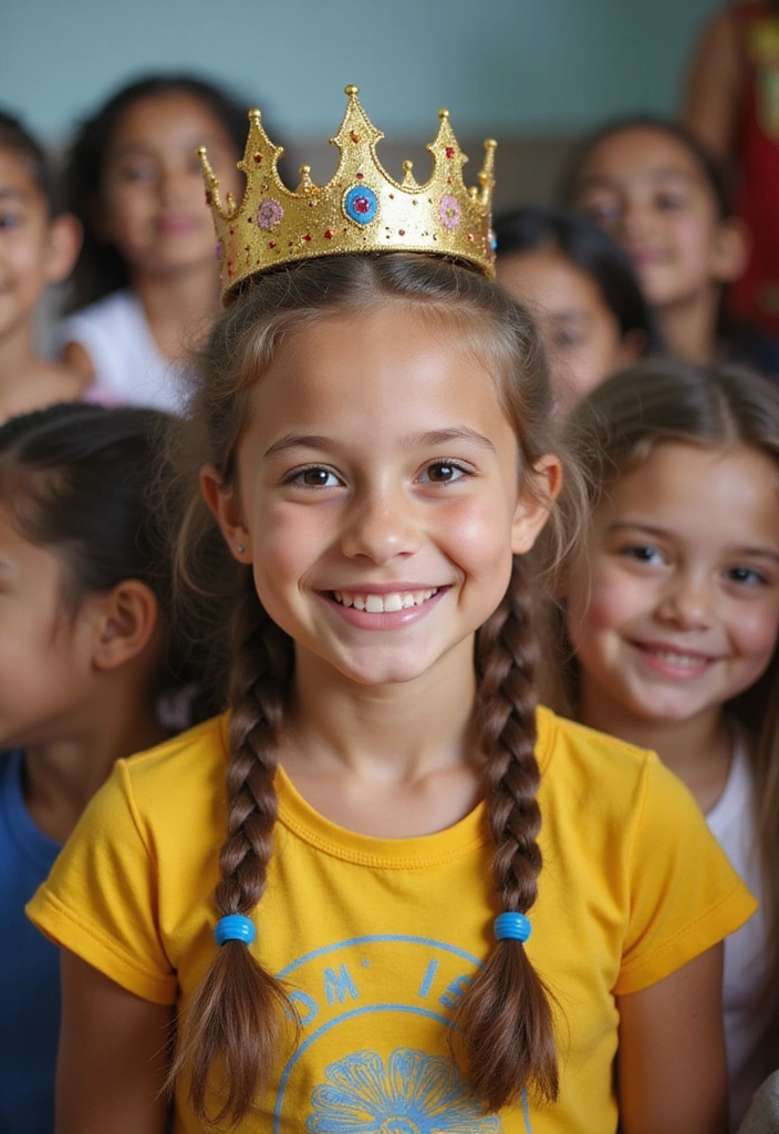 21 Braided Haircuts for Kids That'll Turn Heads at School (Wait Until You See #9!) - 9. Braided Crown