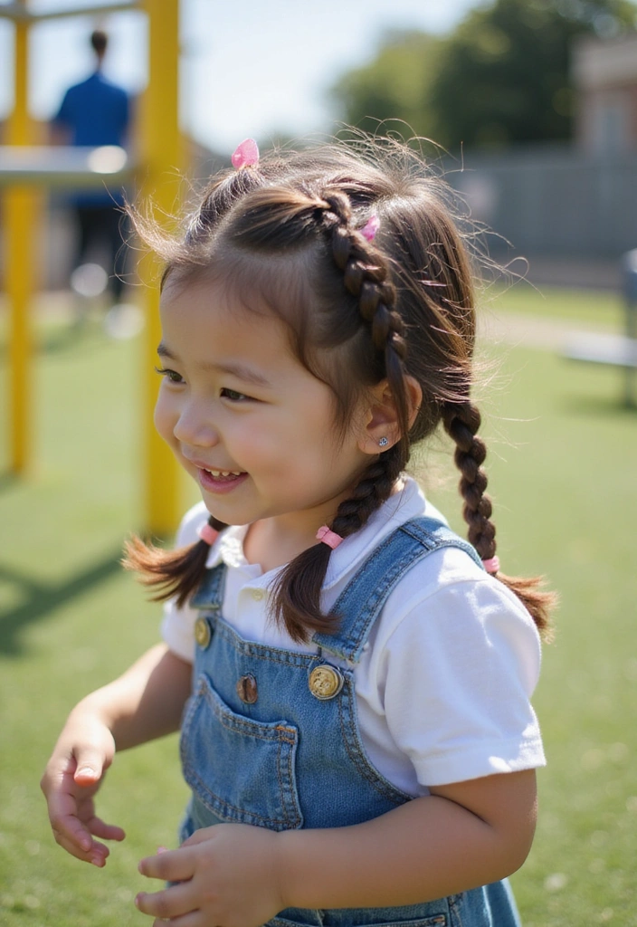 21 Braided Haircuts for Kids That'll Turn Heads at School (Wait Until You See #9!) - 16. Butterfly Braid