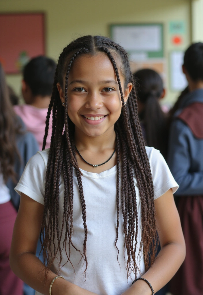 21 Braided Haircuts for Kids That'll Turn Heads at School (Wait Until You See #9!) - 17. Tribal Braids