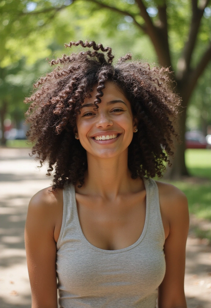 21 Easy Curly Haircuts That'll Make You Fall in Love with Your Curls! - 20. The Curly Twist Out