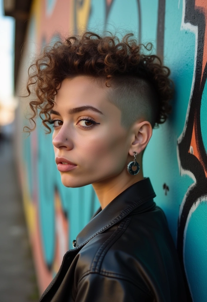 21 Easy Curly Haircuts That'll Make You Fall in Love with Your Curls! - 6. Curly Undercut